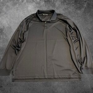 Under Armour Mens Black Heatgear Loose Polo Shirt Size 3XL Golf Athleisure